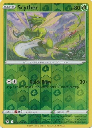 Scyther - 005/189 - Common Reverse Holo