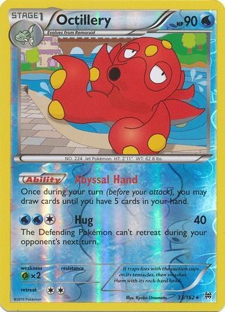 Octillery - 33/162 - Holo Rare Reverse Holo