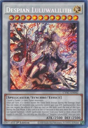 Despian Luluwalilith - CYAC-EN042 - Secret Rare 1st Edition