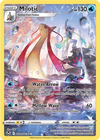 Milotic - TG02/TG30 - Holo Rare