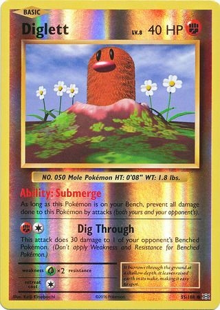 Diglett - 55/108 - Common Reverse Holo