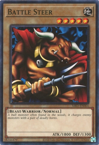 Battle Steer - MRD-EN064 - Common Unlimited (25th Reprint)