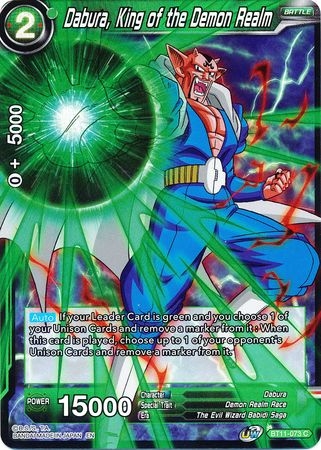 Dabura, King of the Demon Realm - BT11-073 - Foil Common