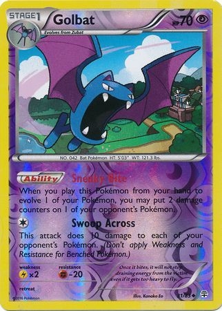 Golbat - 31/83 - Uncommon Reverse Holo