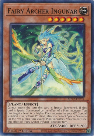 Fairy Archer Ingunar - MP22-EN017 - Common 1st Edition