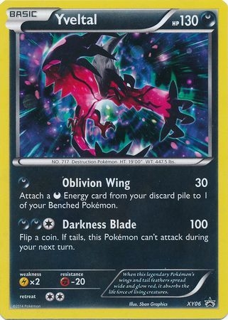 Yveltal - XY06 - Holo Promo