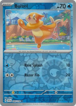 Buizel - 046/198 - Common Reverse Holo