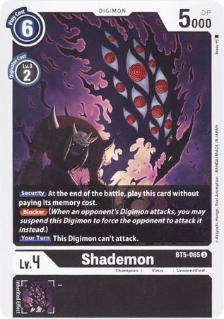 Shademon - BT5-065 - Uncommon