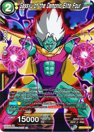 Gassyu of the Demonic Elite Four - BT11-106 - Foil Common