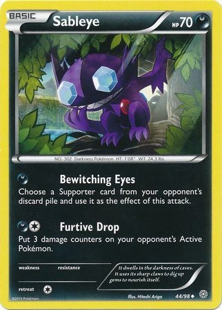 Sableye - 44/98 - Uncommon