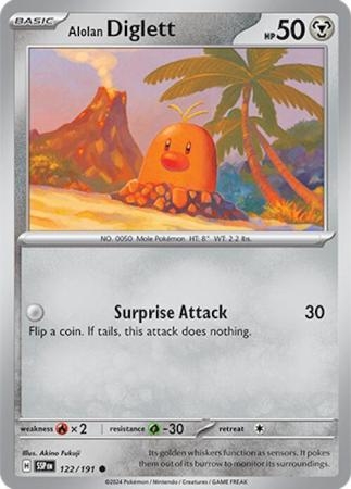 Alolan Diglett - 122/191 - Common