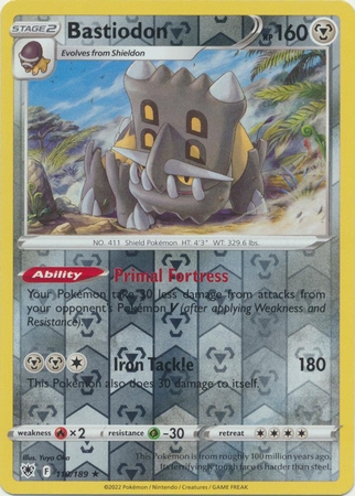 Bastiodon - 110/189 - Holo Rare Reverse Holo