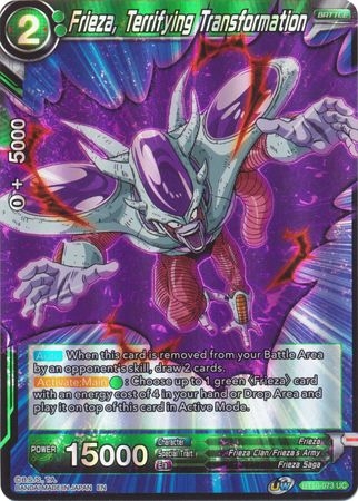 Frieza, Terrifying Transformation - BT10-073 - Uncommon Foil