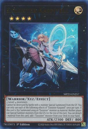 Exosister Kaspitell - MP23-EN257 - Ultra Rare 1st Edition