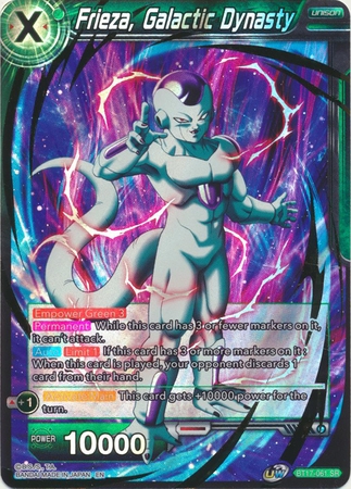 Frieza, Galactic Dynasty - BT17-061 - Super Rare