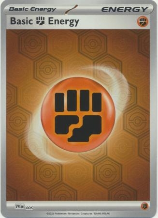 Basic Fighting Energy - SVE006 - Reverse Holo
