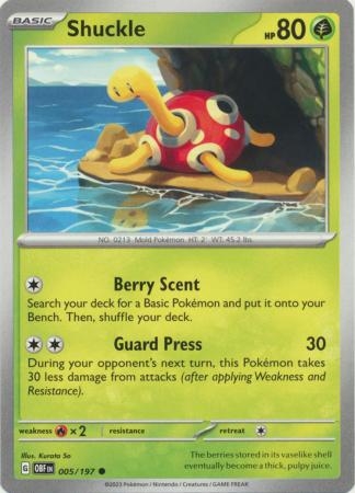 Shuckle - 005/197 - Common