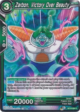 Zarbon, Victory Over Beauty - BT10-084 - Common