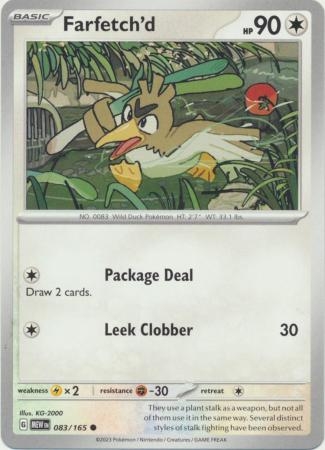 Farfetch'd - 083/165 - Common