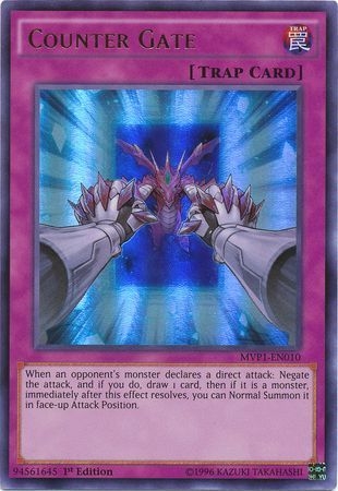 Counter Gate - MVP1-EN010 - Ultra Rare 1st Edition