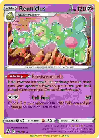 Reuniclus - 078/195 - Holo Rare