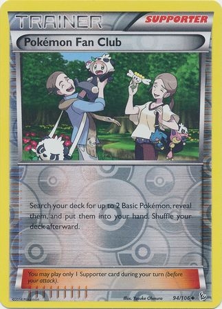 Pokemon Fan Club - 94/106 - Uncommon Reverse Holo