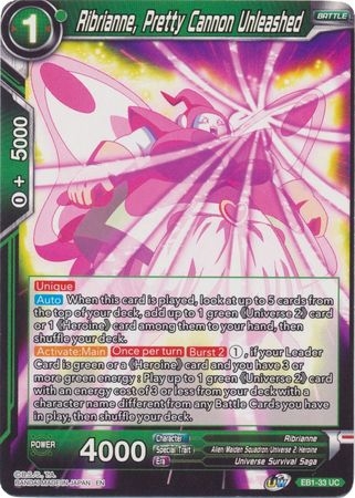 Ribrianne, Pretty Cannon Unleashed - EB1-33 - Uncommon