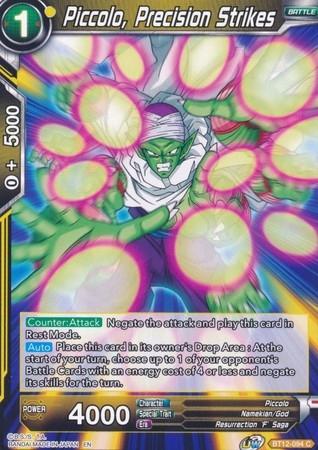 Piccolo, Precision Strikes - BT12-094 - Common