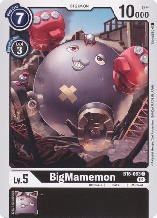 BigMamemon - BT6-063 - Common