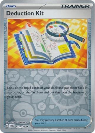 Deduction Kit - 171/191 - Uncommon Reverse Holo