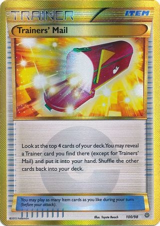 Trainers' Mail - 100/98 - Secret Rare