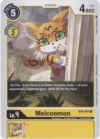 Meicoomon - BT4-041 - Common