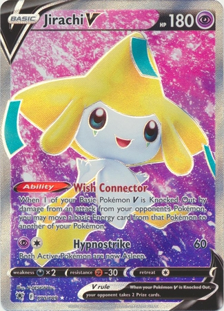 Jirachi V - 170/189 - Full Art Ultra Rare