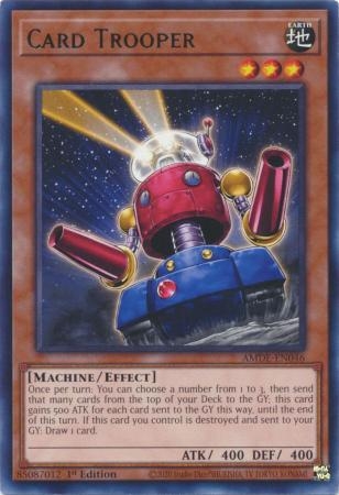 Card Trooper - AMDE-EN046 - Rare 1st Edition