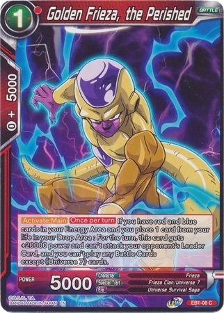 Golden Frieza, the Perished - EB1-08 - Common