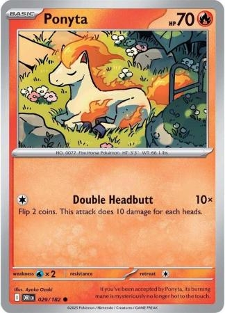 Ponyta - 029/182 - Common