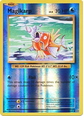 Magikarp - 33/108 - Common Reverse Holo