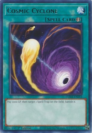 Cosmic Cyclone - TAMA-EN053 - Rare 1st Edition