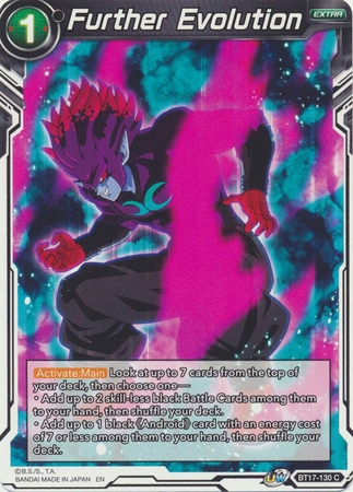 Further Evolution - BT17-130 - Common