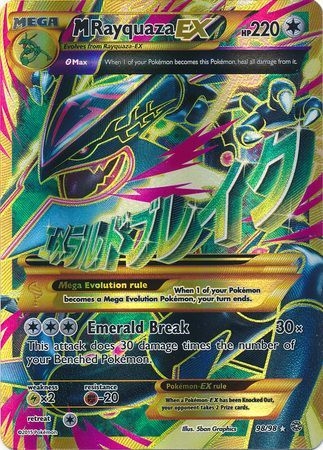 M Rayquaza EX - 98/98 - Ultra Rare