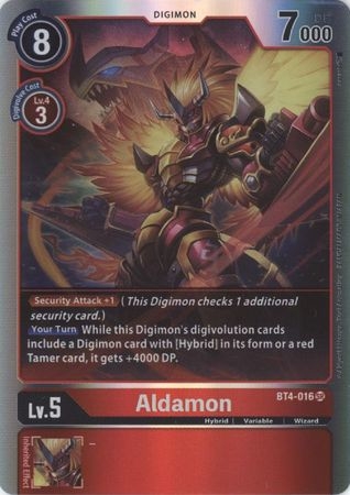 Aldamon - BT4-016 - Super Rare