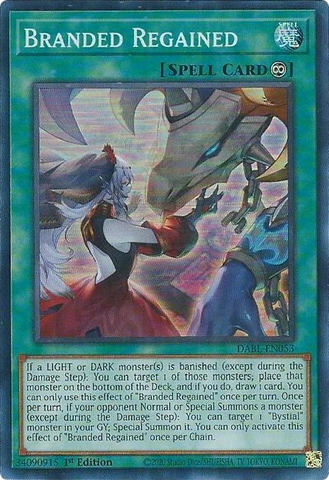 Branded Regained - DABL-EN053 - Super Rare 1st Edition