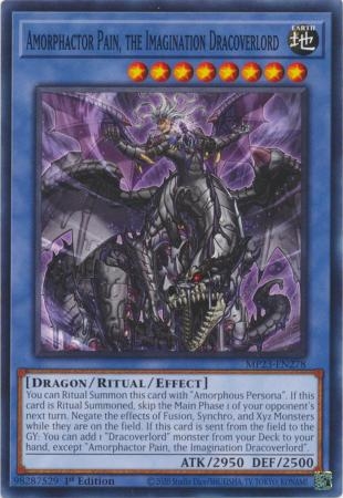 Amorphactor Pain, the Imagination Dracoverlord - MP23-EN278 - Common 1st Edition