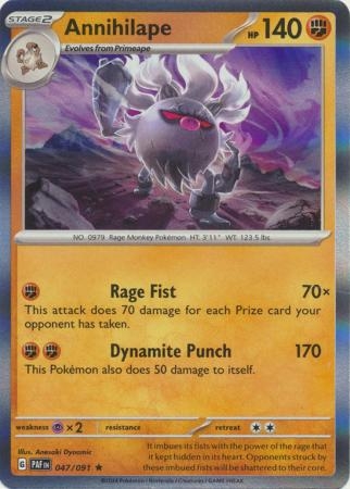 Annihilape - 047/091 - Holo Rare