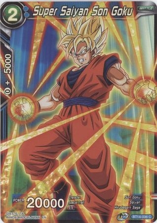 Super Saiyan Son Goku - BT14-036 - Common Foil