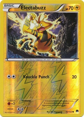 Electabuzz - 42/122 - Common Reverse Holo