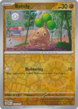 Bonsly - 110/197 - Common Reverse Holo