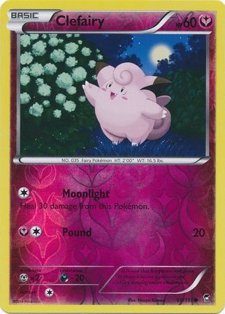 Clefairy - 69/111 - Common Reverse Holo