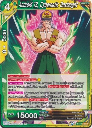 Android 13, Cybernetic Onslaught - BT14-151 - Rare