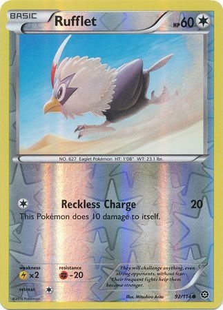 Rufflet - 92/114 - Common Reverse Holo